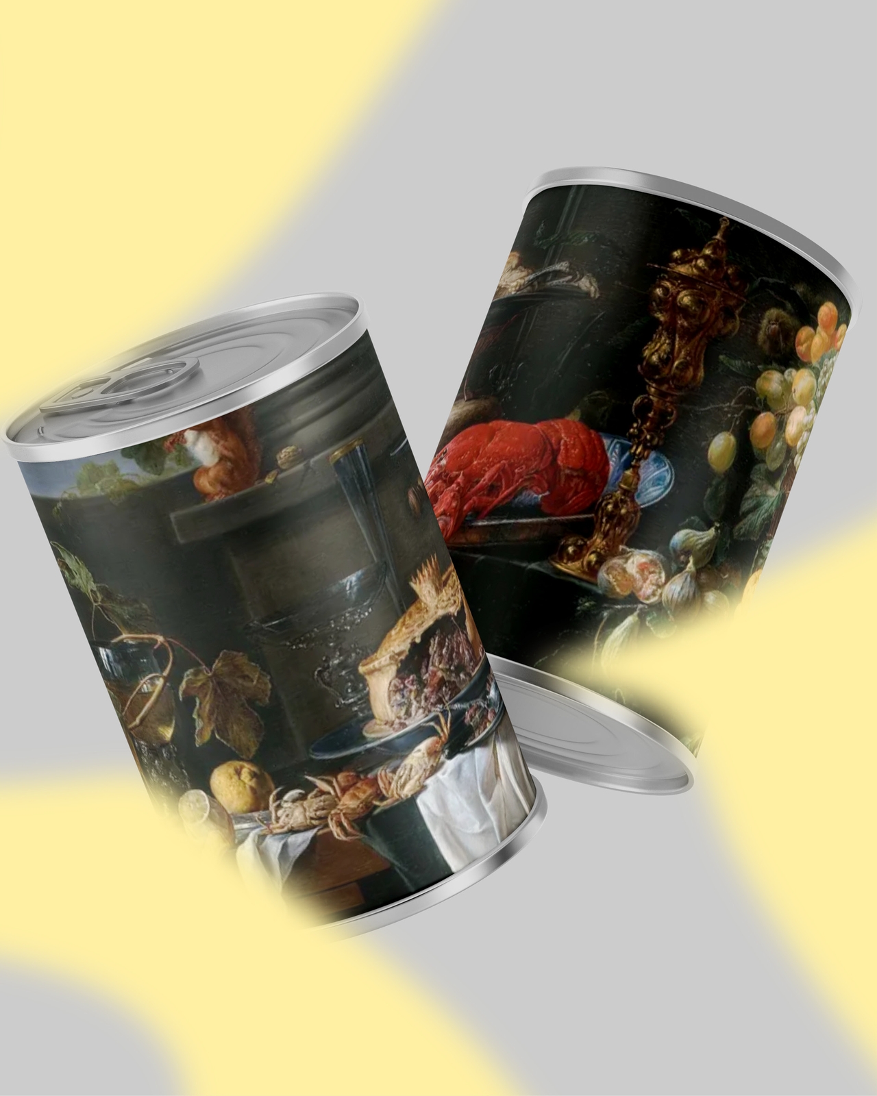 food all over the place